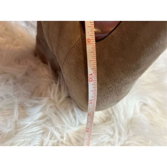 Sam Edelman tan suede bootie side zip approx size 9.5 GUC - Picture 10 of 10